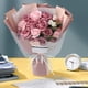 thumbnail image 3 of Ramo de flores de jabón, caja de rosas, arte, regalo, centros de mesa, arreglos, flores falsas para Rosa oscuro, 3 of 8