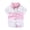 Pink, variant on KYAIGUO Baby Boys Striped Shirt Short Casual Cozy Cotton Short Sleeve Tops Button Summer Shirt for Toddler 1-9 Years Old