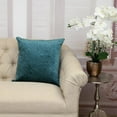 thumbnail image 3 of Parkland Collection Eris Transitional Quilted Teal Throw Pillow, 3 of 7