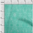 thumbnail image 2 of oneOone Georgette Viscose Sea Green Fabric Moire Craft Projects Decor Fabric Printed By The Yard 42 Inch Wide, 2 of 4