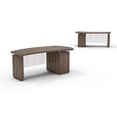 thumbnail image 2 of Safco Products Mayline Sterling 72"W Single Pedestal Right Handed Desk with File/File Pedestal, 2 of 3