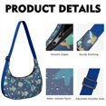 thumbnail image 2 of Women’s Tropical Fish Shoulder Bag – Artistic Marine Life Print, Water-Resistant Lightweight Crossbody Purse Featuring Beach Coral and Nautical Ocean Theme, Spacious Durable Travel Tote, 2 of 5