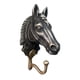 thumbnail image 2 of Gancho de pared individual con forma de cabeza de caballo, resistente, para decoración del hogar, gancho de pared decorativo con forma de caballo Estilo A, 2 of 9