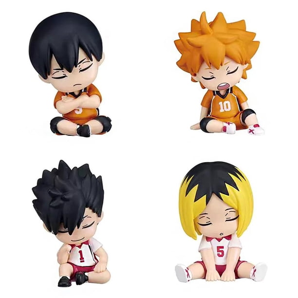 Figura de anime QAHEART Shoyo Figures Kozume Kenma/Oikawa Tooru/Tobio Kageyama, 6 cm