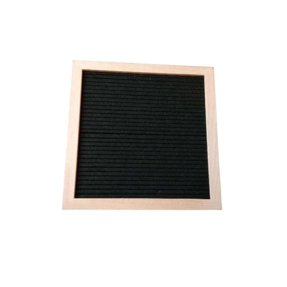 Felt Letter Board, Changeable Message Board with Wooden Frame, Letter Board for Home Office Decor and Classroom Display