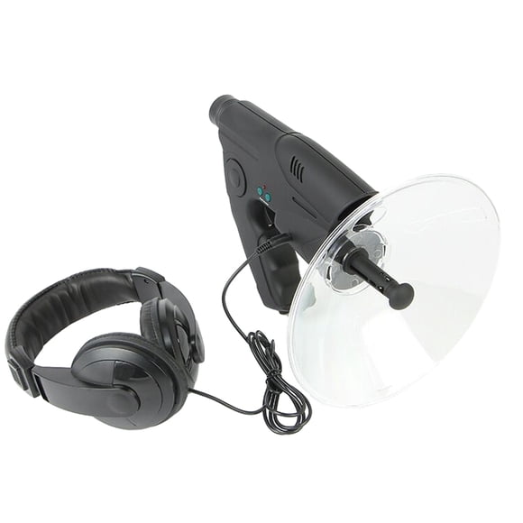 Sonducket Micrófono parabólico monocular fácil de ampliar 8x antena parabólica micrófono direccional Accesorios de cámara y óptica