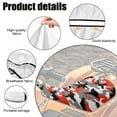 thumbnail image 6 of Uorisanigo Seat Cover for ATV Water-Resistant Orange Camo Printed 4 Wheeler Seat Cover Waterproof Protection for Most ATVs, Accessories All-Weather Protection & Comfort Decor, 6 of 7