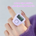 thumbnail image 2 of PatungKu Ergonomic Handheld ABS Digital Tally Counter with USB Charging for Easy Operation, 2 of 9