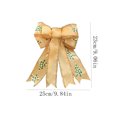 thumbnail image 3 of JHRGJIO Christmas Bow Decoration, Festive Accent for Tree Wreath Door Wall Display, Festive Party Arrangement Piece for Indoor Decor Setup Display Festive, 3 of 5