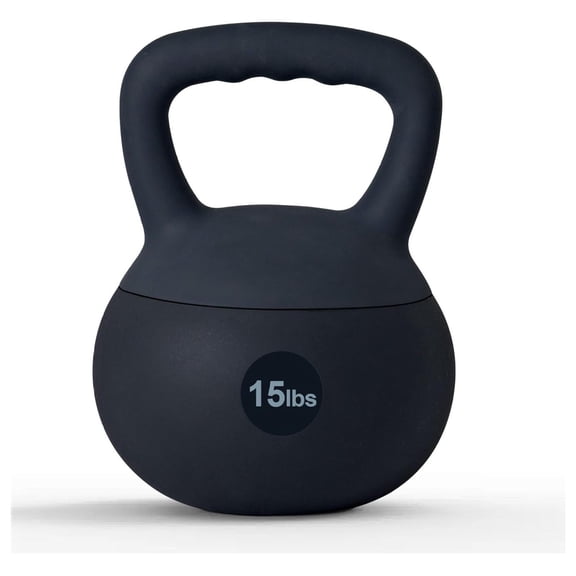 Kettlebell Weights Strength Training Kettlebell-Great for Full Body Workout and Strength Training,Easy Grip Handle,PVC Filled with Iron Sand