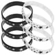 thumbnail image 1 of Pulseras de silicona ligeras con estampado de estrellas, 6 unidades, elásticas., 1 of 7