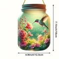 thumbnail image 3 of Acrylic Bottle Hummingbird Wall Flower Window Pendant Ornament Pendant, 3 of 7