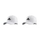 thumbnail image 1 of Qarigey Gorra dura de poliéster Elija para un ajuste moderno y cómodo Primavera y otoño Sombrero de algodón blanco Talla única blanco Talla única 2Conjunto, 1 of 6