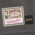 thumbnail image 6 of Women's Mitchell & Ness Charcoal Los Angeles Lakers Hardwood Classics Lightweight Pullover Sweatshirt, 6 of 6