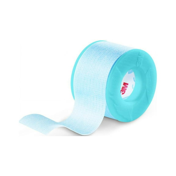 3M Medical Tape Skin Friendly Silicone 2 Inch X 1-1/2 Yard Blue NonSterile, 3M, 2770S-2 - Box of 50