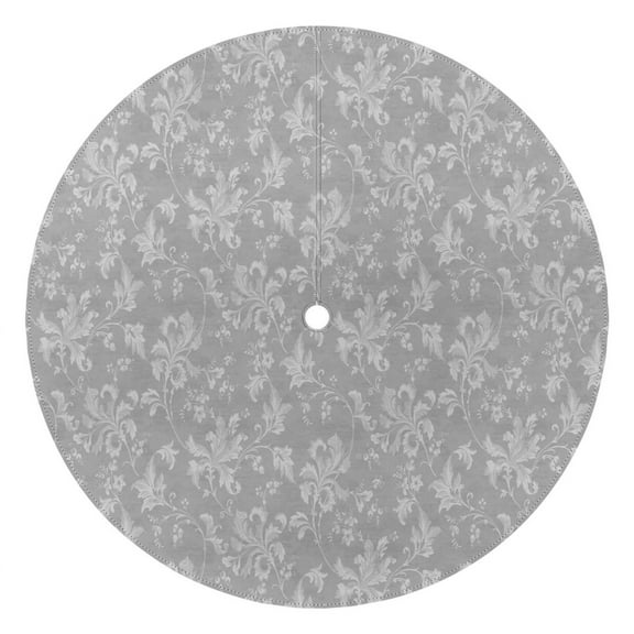 Outdoor Grey Tablecloth with Umbrella Hole and Zipper,Round Waterproof Wrinkle Free Table Cloth Decorative Fabric Washable Table Cover for Patio, Party, Picnic 60 X 60 Inch