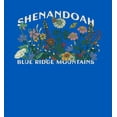 thumbnail image 2 of Elevation 7573 Shenandoah Wildflowers Blue Adult Long Sleeve Hoodie-Large, 2 of 3
