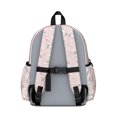 thumbnail image 3 of Unicorn and Star Pink Pattern Cute School Backpack with Padded Back and Adjustable Shoulder Straps 13.4"x11"x4.7", 3 of 5