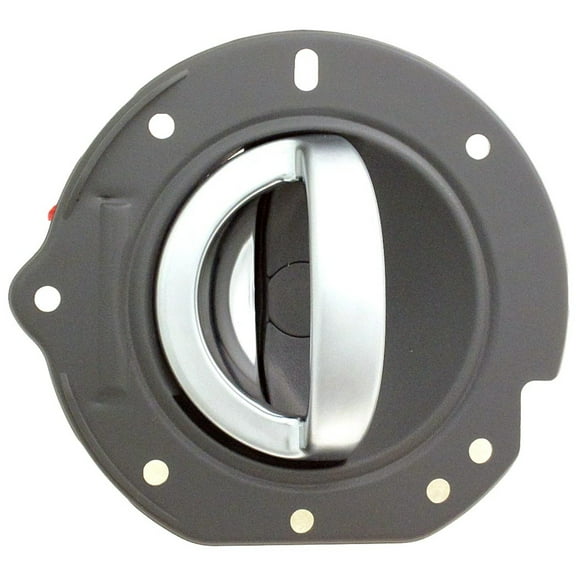 Dorman 88242 Rear Passenger Side Interior Door Handle for Specific Jeep Models, Silver Lever; Gray Housing