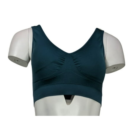 

North Style Women s Bra Sz L Reg Sports Polyamide Green Regular Size