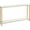 White and Gold, variant on HOOBRO Console Table 47.2" Narrow Skinny Table Industrial Entryway Living Room Hallway White and Gold DW20XG01G1