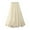 Beige, variant on Stretchy Waist Bohemian Cotton Casual Half Skirt Ndbuld Holiday Gift Finder Super Design Sense Fashion Gauze Skirt Sweet Wooden Ear Lace A Big Pommel Skirt Mid-calf Skirt,Beige