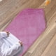 thumbnail image 1 of Alfombra de oración para viajar con borlas, oración musulmana portátil tradicional turca Violeta, 1 of 8