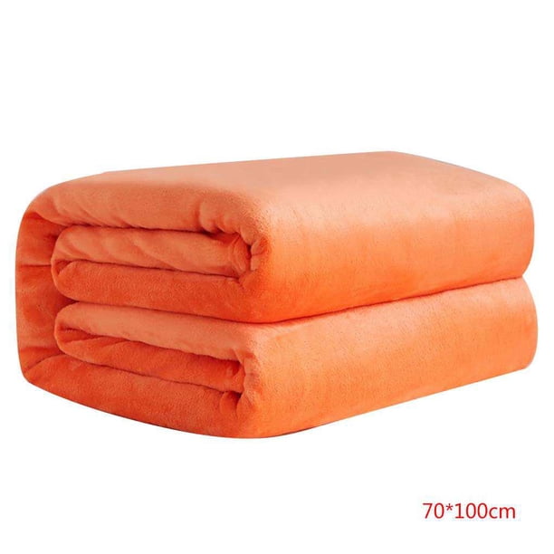 Manta de franela de color sólido Cama Coche Oficina Sofá Otoño Invierno Alfombra cálida Alfombras de habitación con aire acondicionado Advancent JJ16157-21