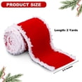 thumbnail image 3 of Spencer 2 Rolls Christmas Holiday Ribbon for Christmas Tree Decor, Gift Wrapping, Wreaths Bow, DIY Crafts, Green, 2.5" x 4 Yards, 3 of 9