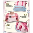 thumbnail image 5 of LOVEVOOK Toddler Backpack for Boys Girls 2-4, Cute Preschool School Bag for Kids, Lightweight Soft Fabric with Comfortable Straps, Water-Resistant Kindergarten Bookbag for Travel, 5 of 6