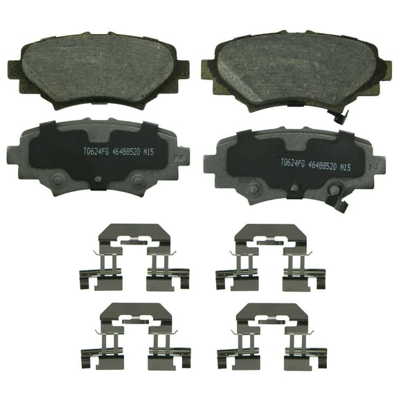 Disc Brake Pad Set Fits select: 2014-2019 MAZDA 3