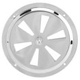 thumbnail image 2 of Boat Butterfly Vent, Polished  Easy Installation Round Louvre Air Vent Sturdy Rainproof Easy To Clean  for Yachts, 2 of 7