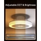 thumbnail image 3 of Ventilador de Techo Lumary Inteligente WiFi y Bluetooth de 18 pulgadas con Luz RGBAI, 3 of 8