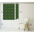 thumbnail image 5 of Ambesonne Exotics Peel & Stick Wallpaper for Home, Modern Scandi Leaves Tigers, 13"x72", Teal Earth Yellow Grey, 5 of 5