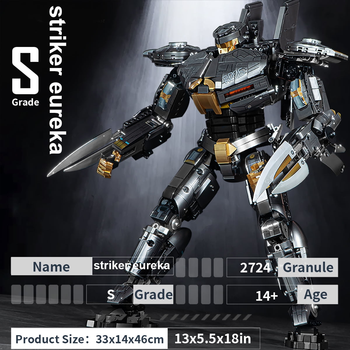 EN Eureka 4枚セット Legends Amazon.com: Pacific Rim McFarlane Toys Striker Eureka