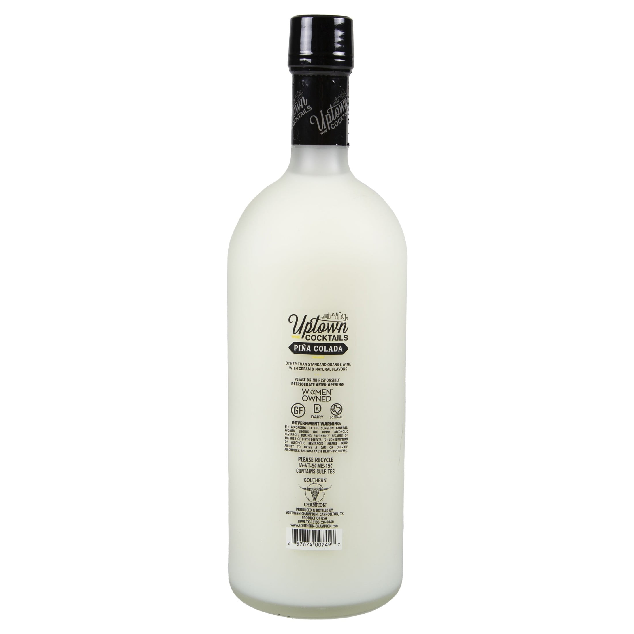 Uptown Cocktails Piña Colada, 1.5 L Bottle, ABV 13.9%