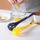 thumbnail image 3 of Toystoory Batidor de huevos Manual Mango largo Cocina Batidor de cocina Pinzas para alimentos Resistente al calor Lavable Reutilizable Mezclador Cocina y Comedor Amarillo, 3 of 6
