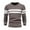 ZA-Coffee, variant on Men Jacket Streetwear Clothes Male Autumn And Winter Wool Sweater Round Neck Pullover Bottoming Shirt Color Matching All Matching High Neck Top