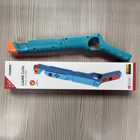 Nintendo Switch/OLED Joy-Con Shooting Gun Stock 2-Pack - Retractable Hunting Rifle Grips for FPS & Shooting Games, Ergonomic Controller Holders for Multiplayer Fun