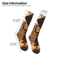 thumbnail image 2 of Balery Egyptian Cat Pharaoh Magic Calcetines novedosos Calcetines deportivos Calcetines hasta la rodilla Calcetines de algodón Calcetines originales y geniales, 2 of 6