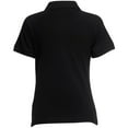 thumbnail image 2 of Fruit Of The Loom Womens Lady Fit Short-Sleeved Polo Shirt, 2 of 2