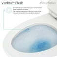 thumbnail image 4 of Ivy One-Piece Elongated Toilet Vortex Dual-Flush 1.1/1.6 gpf, 4 of 15
