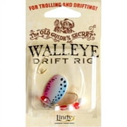 Lindy Old Guides Secret Drift Rig Fishing Lure Rig Rainbow 36 in.