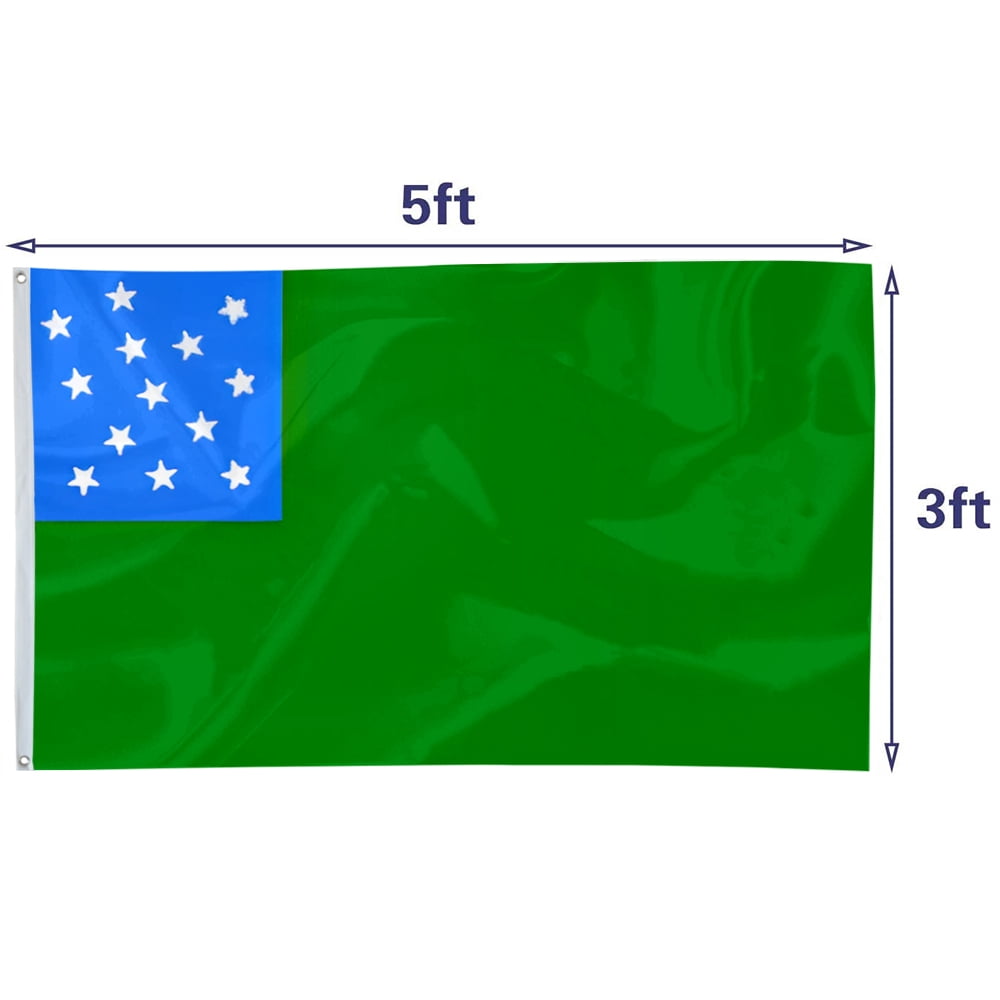 mokarier Green Mountain Boys Flag Banner Outdoor Indoor Decoration