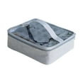 thumbnail image 4 of Kuntesetty Nail Polish Carrying Case Holds 30 Bottles Visible Lid Nail Polish Organizer Gray, 4 of 9