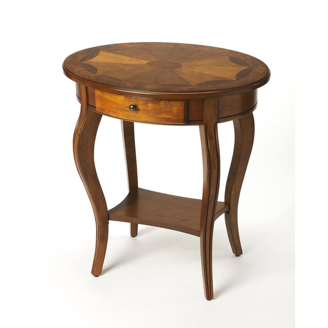 Butler Specialty Table d'Appoint Ovale en Frêne Olive Jeanette