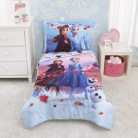 Frozen 2 Magical Journey 4 Piece Toddler Bed Set