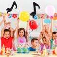 thumbnail image 2 of 10 Pcs Ballons en Aluminium en Forme de Note Musicale Ballons Gonflables Décorations, 2 of 8