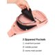 thumbnail image 4 of Mochila bandolera Luxtrada para mujer, ideal para el pecho, viajes, deportes, correr, senderismo, color rosa., 4 of 8
