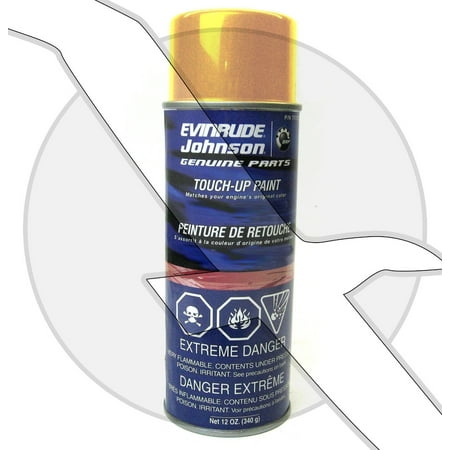 Johnson Evinrude Genuine OEM Factory Matched Can Spray Paint Gold 771249